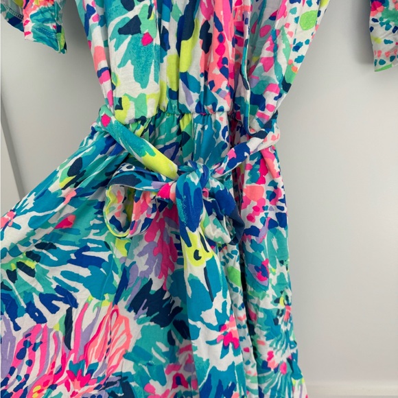 NWOT Lilly Pulitzer Madilyn romper, size small. Retail $178. - Picture 4 of 5